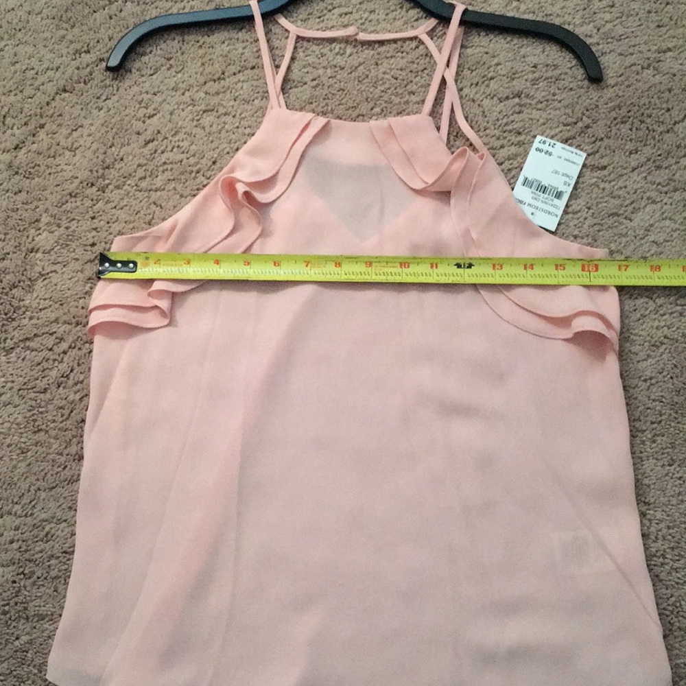 Pink ruffle top - Picture 6 of 7